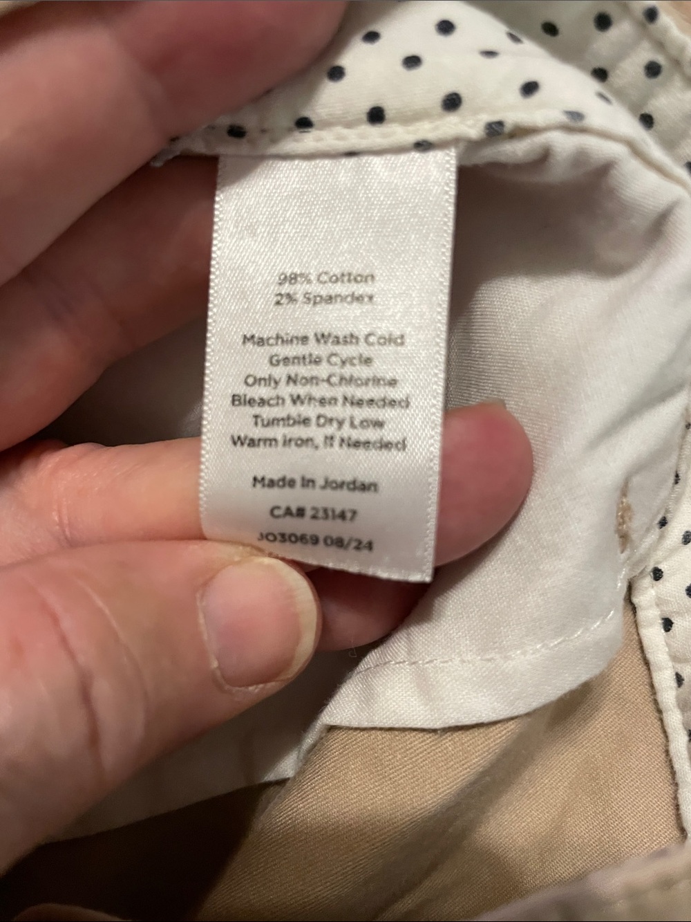 Talbots Beige Capris - Picture 4 of 5